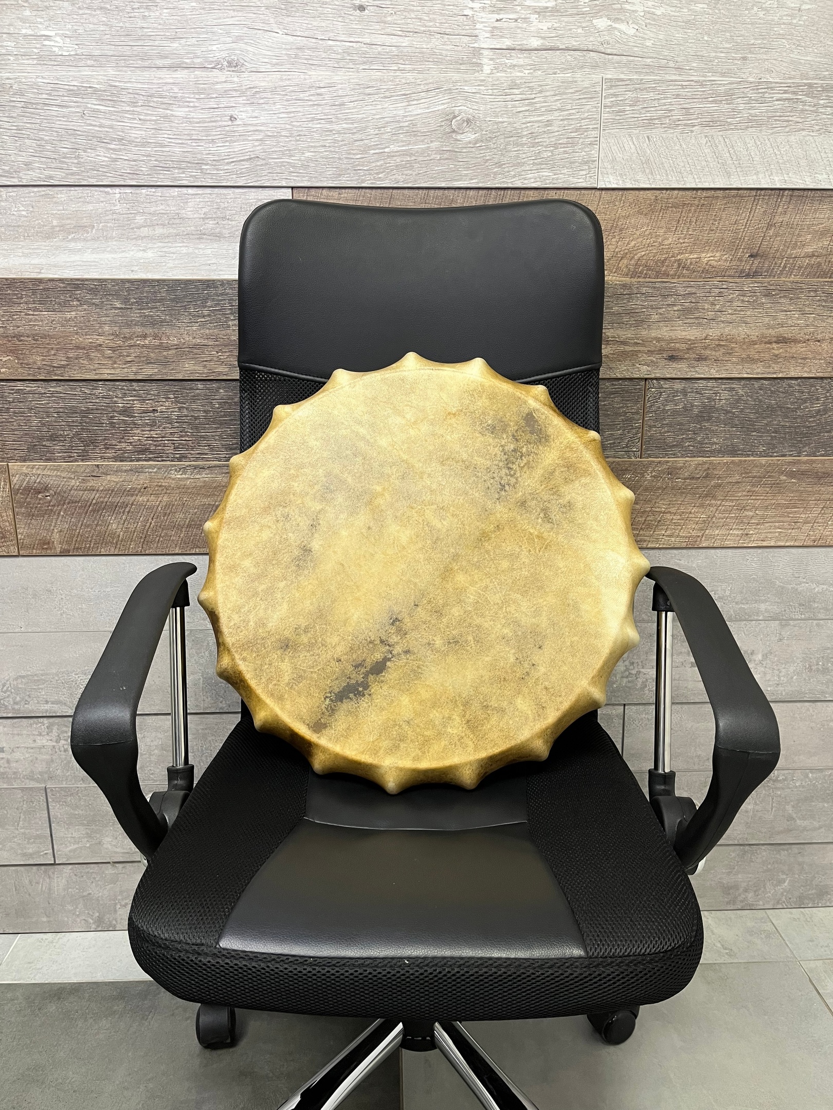 Шаманский бубен (Натурального окраса 19 резонаторов)